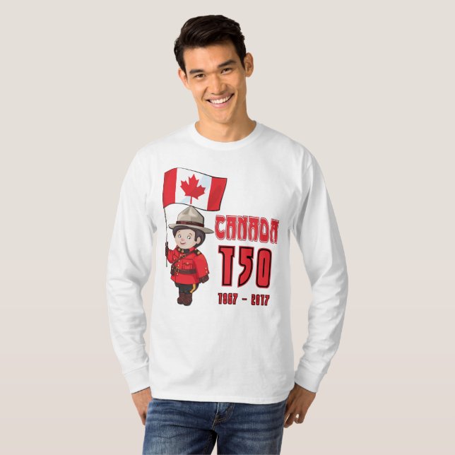 T-shirt Canada 150 ans (Devant entier)