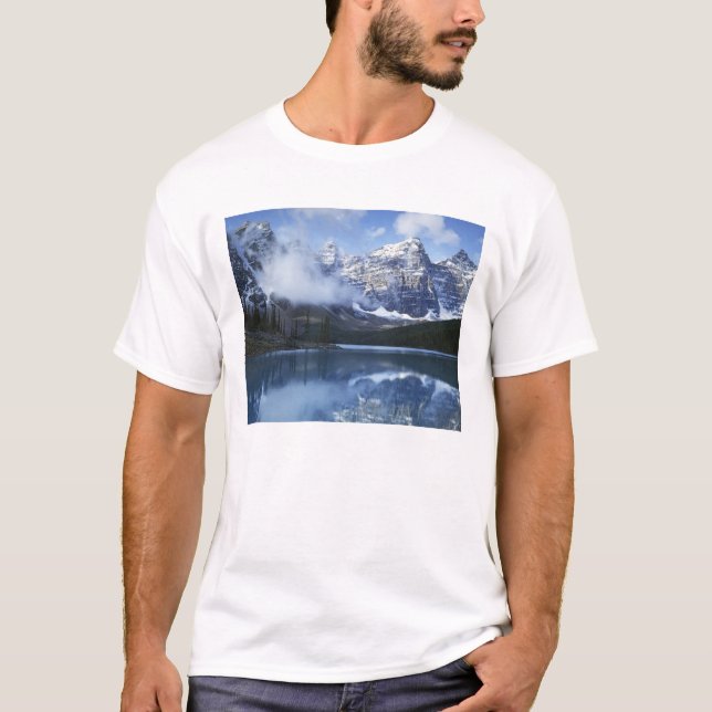 T-shirt Canada, Alberta, parc national de Banff, lac (Devant)