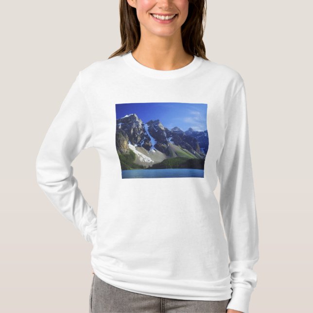 T-shirt Canada, Alberta, parc national de Banff, Moraine (Devant)