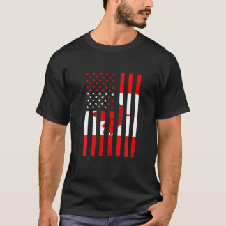T-shirt Canada Amérique USA Canadian Pride Drapeau canadie