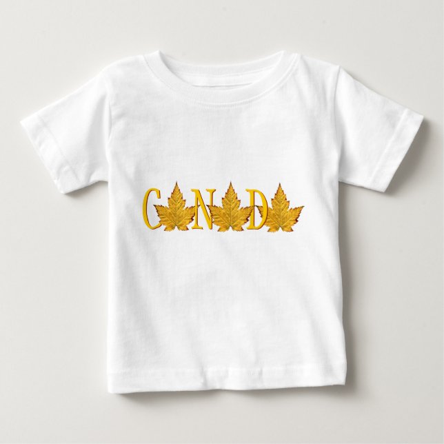T-shirt Canada bébé Chemise Souvenir Canada Baby (Devant)