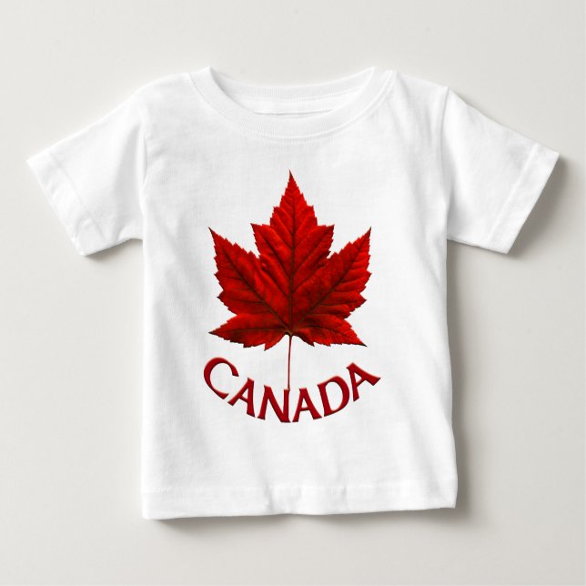 T-shirt Canada bébé Chemises de bébé Souvenir Cana (Devant)