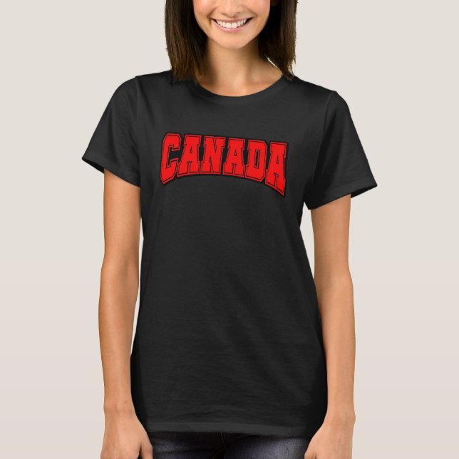 T-shirt Canada Canadian Pride 3 (Devant)