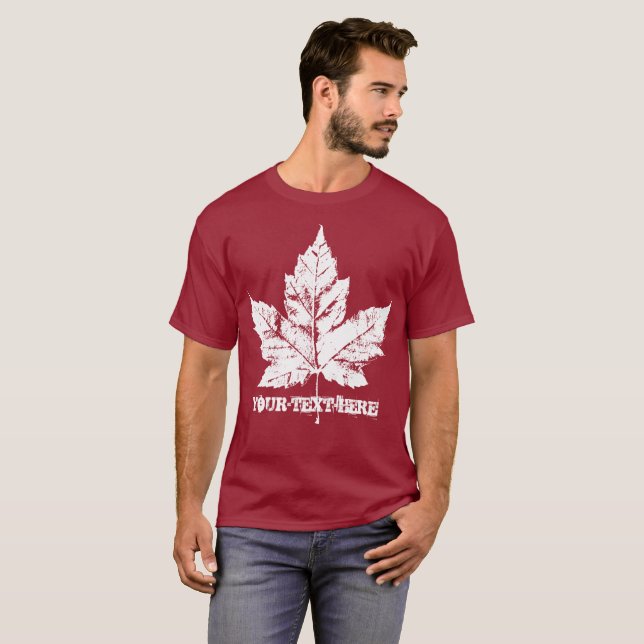T-Shirt Canada Chemise Canada Maple Leaf (Devant entier)