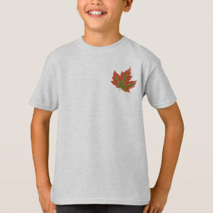 T-shirt Canada Chemises Chemises pour enfant Automne Canad