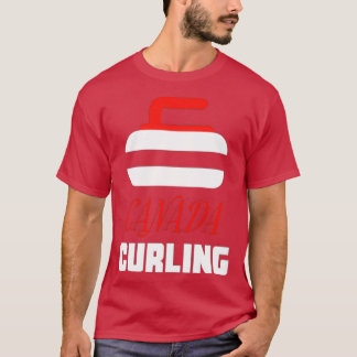 T-shirt Canada Curling 19