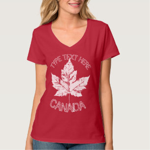 T-shirt Canada customisé Retro Canada Souvenirs