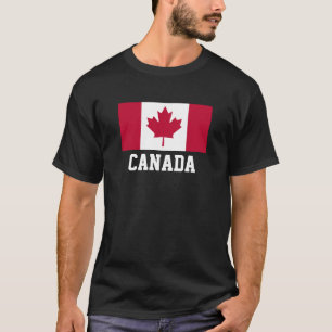 T-SHIRT CANADA : DRAPEAU DU CANADA