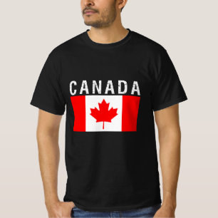 T-shirt Canada, drapeau du Canada