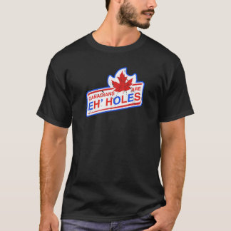T-shirt Canada Eh Les Canadiens Sont Eh Eh Trous Drôle Ama