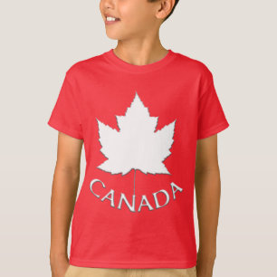 T-shirt Canada enfant Nom personnalisé Chemises Ca