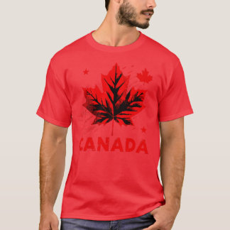 T-shirt Canada esthétique rétro