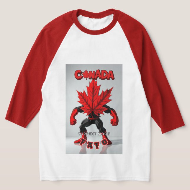 T-shirt Canada FAFO Raglan (Poser)