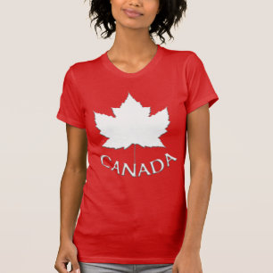 T-shirt Canada Femmes Plus Taille Souvenir du Cana