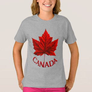 T-shirt Canada fille Custom Canada Chemise