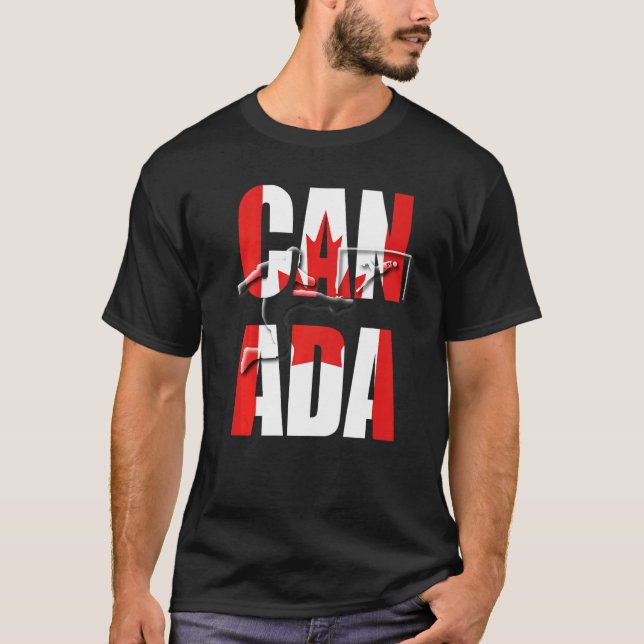 T-shirt Canada Football (Devant)