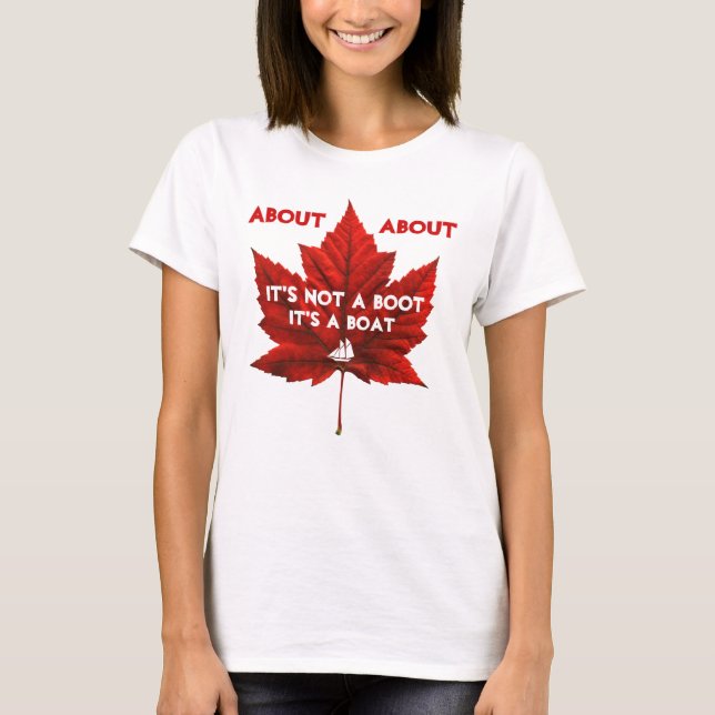 T-shirt Canada Funny Bio Canada Chemise souvenir (Devant)