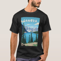 Canada Illustration Voyage Art Vintage