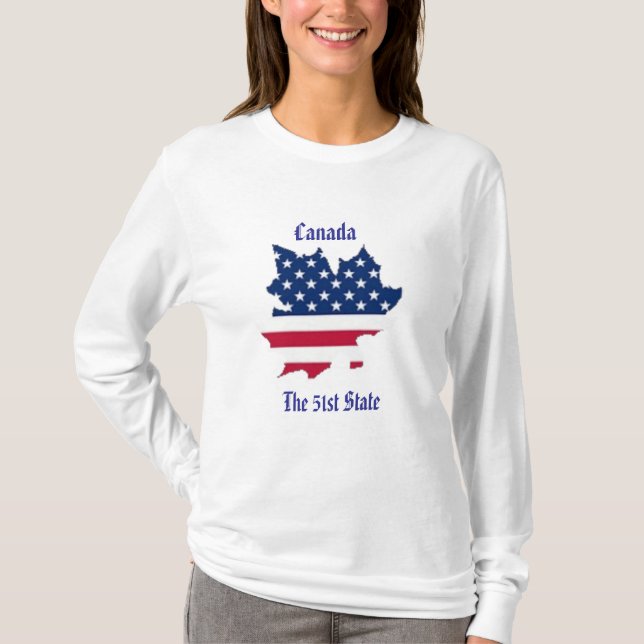 T-shirt Canada Le 51e État (Devant)