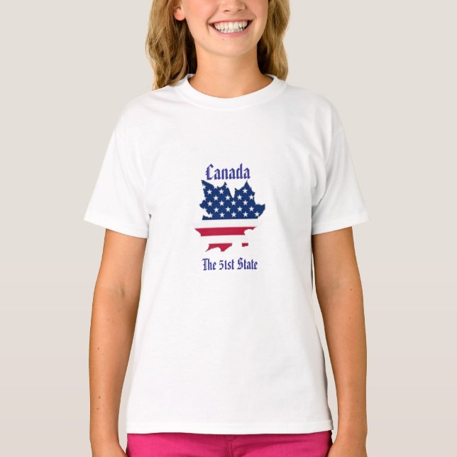 T-shirt Canada Le 51e État (Devant)