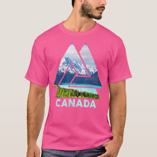 T-shirt Canada Nature canadienne Vintage Randonnée extérie