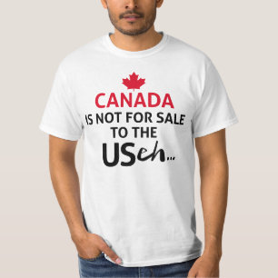 T-shirt CANADA n'est pas à vendre aux États-Unis eh Funny 