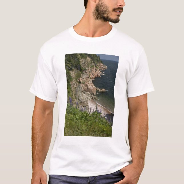 T-shirt Canada, Nouvelle-Écosse, Île du Cap-Breton, Cabot  (Devant)