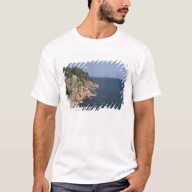 T-shirt Canada, Nouvelle-Écosse, Île du Cap-Breton, Cabot  (Devant)
