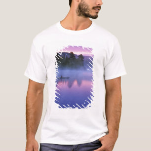 T-shirt Canada, Ontario, Parc Algonquin, Canotier sur