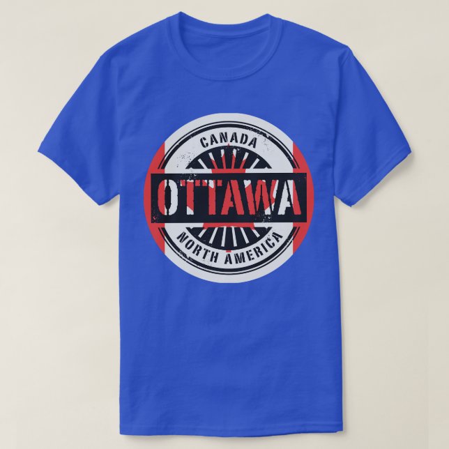 T-shirt Canada Ottawa (Design devant)