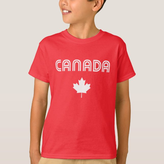 T-shirt Canada Rétro (Devant)