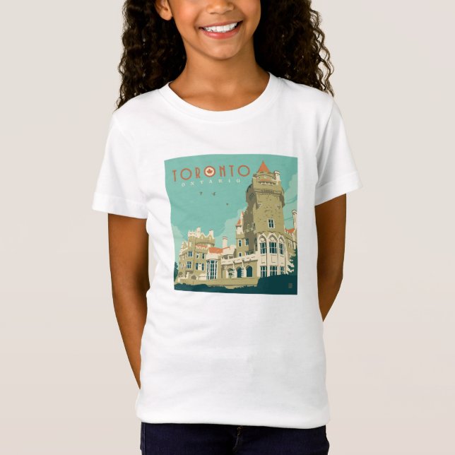 T-Shirt Canada | Toronto, Casa Loma (Devant)
