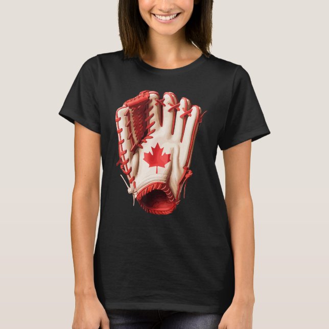 T-shirt Canada Women Men Baseball (Devant)