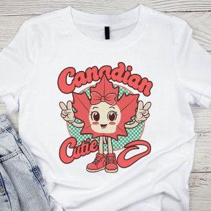 T-shirt Canadian Cutie