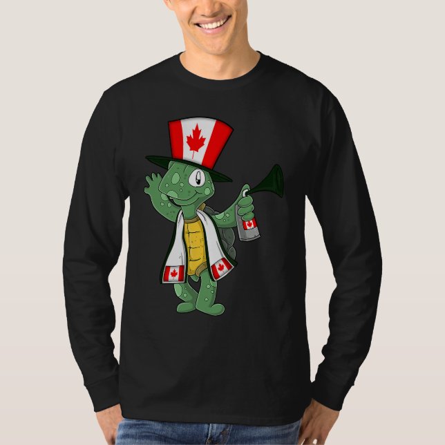 T-shirt Canadian Fan Tortoise (Devant)