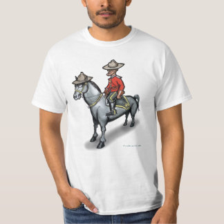 T-shirt Canadian Mounty