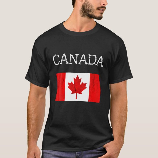 T-shirt Canadian Roots Canada Maple Leaf Canadian Pride Ca (Devant)