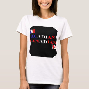 T-shirt Canadien acadien
