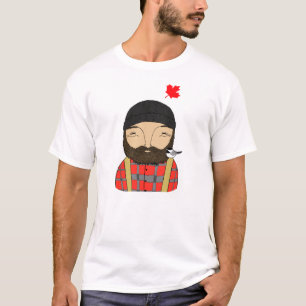 T-shirt canadien de graphique de Chickadee de