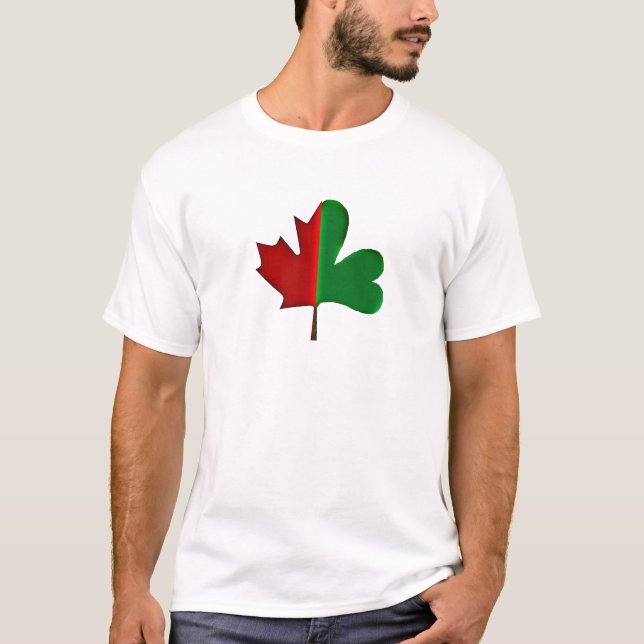 T-shirt Canadien irlandais (Devant)