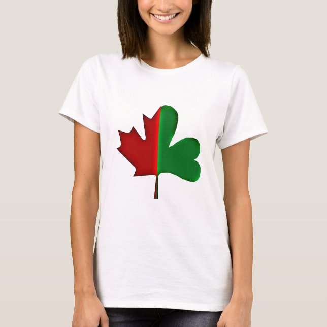 T-shirt Canadien irlandais (Devant)