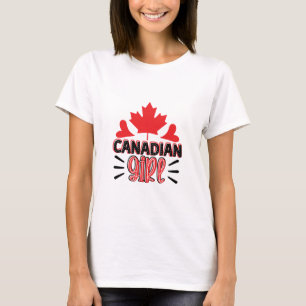 T-shirt Canadienne