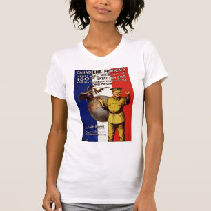 T-shirt Canadiens français