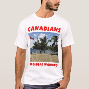 T-shirt Canadiens pour le réchauffement climatique
