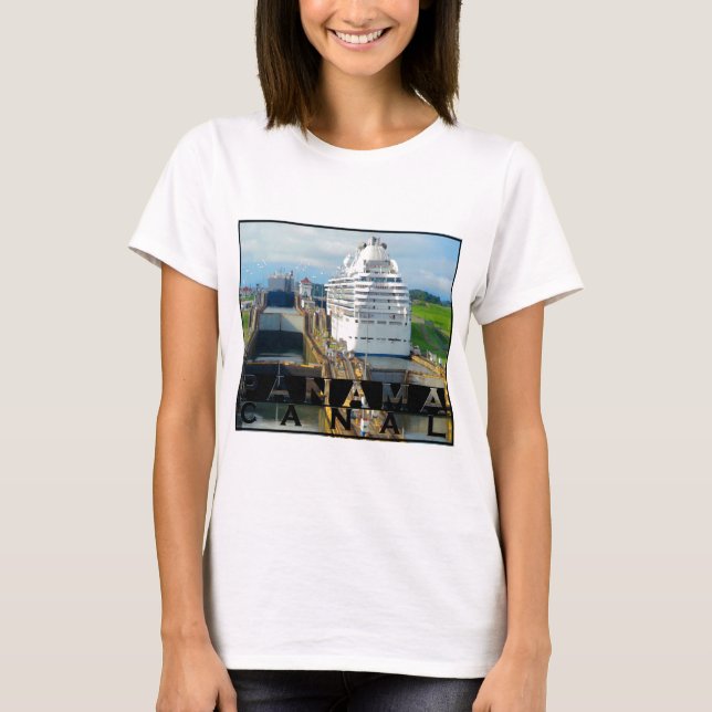 T-shirt Canal de Panama (Devant)