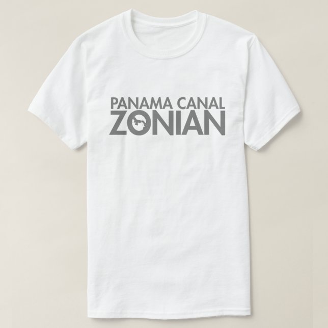 T-shirt Canal de Panama Zonian (Design devant)