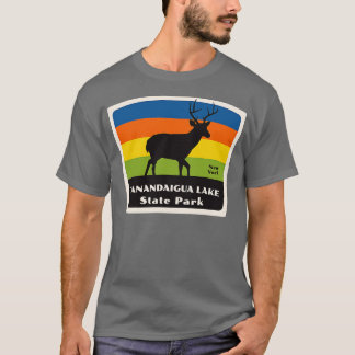 T-shirt Canandaigua Lake State Park New York Roaming Deer