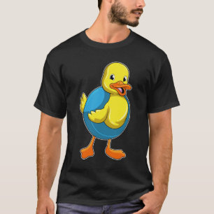 T-shirt Canard à nager avec anneau de nage