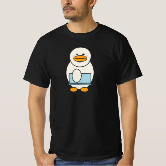 T-shirt Canard allant au travail, funny work