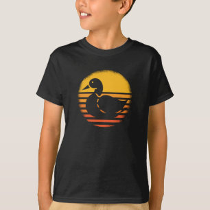 T-shirt Canard Animal Rétro